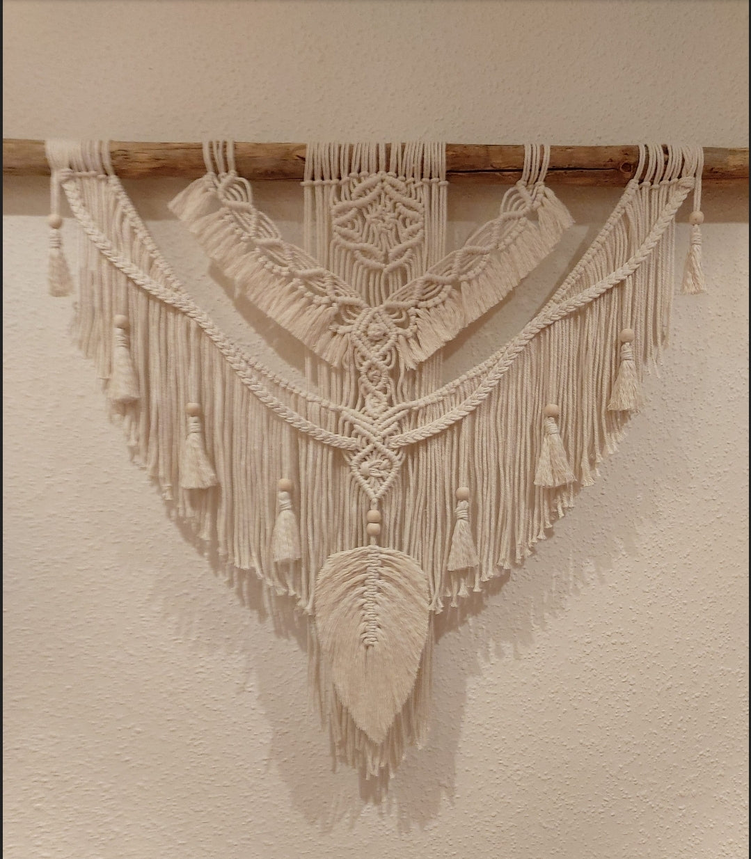 Makramee Wandbehang XXL, Boho Wandbehang, Wanddeko, Wohndeko, Hochzeit, Wandschmuck - Makrameelilifee