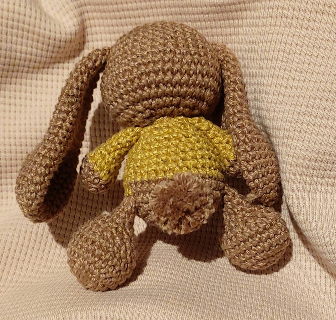 Super süße Amigurumi Hasen, Osterhase, Präsent, Gastgebergeschenk, Geschenk zu Ostern, Osterdeko Oster Mitbringsel, Schlappohrhase - Makrameelilifee